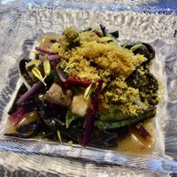 キメラ - イカ墨を練り込んだタリアテッレ