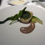 オーグードゥジュール ヌーヴェルエール - 2012年11月本日の魚介料理　ホタテ