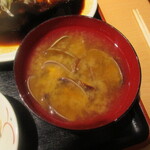 浅草 ときわ食堂 - 貝汁（あさり）。