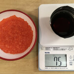 KINOKUNIYA - イクラに外して昆布出汁と醤油で漬ける (本体重量の30%が目安)