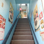 パーラージロー - 階段