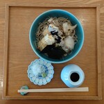 まん作 - ぶっかけ野菜天そば(季節限定)  1300円