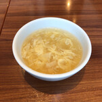 Unryuu Ippouken - かにあんかけ炒飯に付くスープ