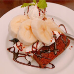 パルファン - チョコとバナナのショートケーキ