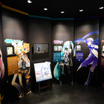 雪ミク スカイタウン - お店の奥にはミュージアム。