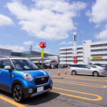 雪ミク スカイタウン - 雪ミクキャストちゃんで千歳空港B駐車場へ。