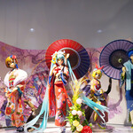 雪ミク スカイタウン - フィギュアも展示されていて楽しい。