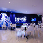 雪ミク スカイタウン - 休憩スペースもあるので助かります^ ^