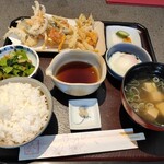 牡蠣と魚醤の店 いしり亭 - かき揚げ膳