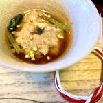 Ukai Chikutei - 粒蕎麦蒸し