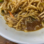 朝日屋 - 三分の一しかない酸っぱいスープ。いっぱいじゃない所が○