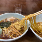 朝日屋 - 焼き大の残りは、最後の楽しみに、。