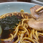 朝日屋 - かわいいですねー❤️ちっちゃいチャーシュー(^^)