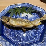 兄弟寿し - 魚沼の鮎塩焼き