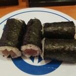 無添くら寿司 - 鉄火巻き (税込)110円　(2021.09.20)