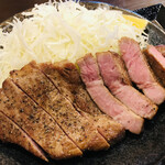 キセキ食堂 - ♪上キセキすてーき定食200g