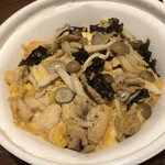 なか卯 - 4種きのこの親子丼並盛