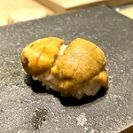 鮨 なんば - 唐津の赤雲丹　とろける甘み♫