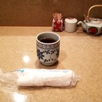 Shusaiya Kazuichi - お茶、おしぼり