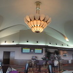 芥屋ゴルフ倶楽部 レストラン - 豪華な店内（バブリー^^;）