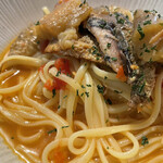 Kunitachi Pasta Factory - リングイネはスープによく絡みます