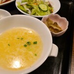 Chuugokuryouri Kasen - セットのスープです。