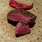 ひまわり食堂 - 池多牛のランプ肉2