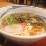 杵屋 - 紀州の梅とおぼろ昆布のうどん