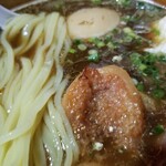 塩そば専門店 桑ばら - カマンベールと無花果のつけそば