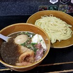 塩そば専門店 桑ばら - カマンベールと無花果のつけそば