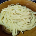 塩そば専門店 桑ばら - カマンベールと無花果のつけそば