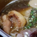 塩そば専門店 桑ばら - カマンベールと無花果のつけそば