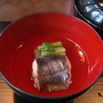 日本料理 嘉助 - やまめの一夜干しのお椀