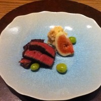 六雁 - 牛肉と無花果