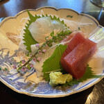 Ashikaga Imari - お刺身。びっくり美味しくてビックリ。