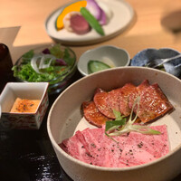 純和牛焼肉 無限亭。 - 焼肉ランチ並