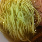 燵家製麺 - 麺　塩らーめん　2012年8月