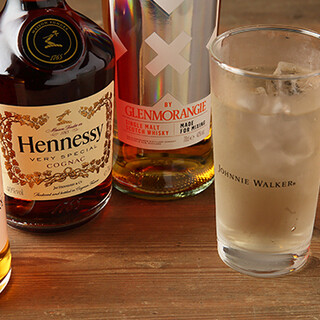 多彩な品揃え！ハイボールは定番から珍しいものまでございます