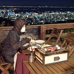 ガーデンレストラン 風舎 - 愛犬同伴可能な神戸の夜景が一望できるテラス席