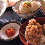 肴屋 つかさ - 会津山塩ラーメンセット