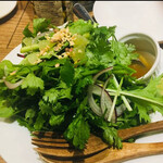 Coriander salad