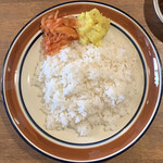 GARAM - ♦︎ライス（大盛）♦︎マッシュポテト（黄）♦︎オニオンアチャール（赤）