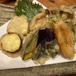 蕎麦食彩 さいとう - 野菜天ぷら