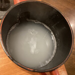 蕎麦食彩 さいとう - 蕎麦湯