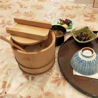 やげんぼり 赤坂店 - お櫃でご飯