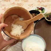 やげんぼり 赤坂店 - お櫃でご飯