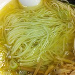 燵家製麺 - 麺　塩らーめん　2012年4月