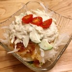 にしきや - カニサラダ（500円）