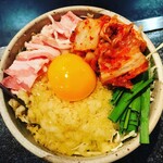 とどろき亭 - 料理写真:豚キムチ天