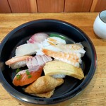 寿司　すみだ川 - 料理写真:盛り合わせ11カン
